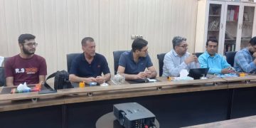 برگزاری جلسه شورای شهر گراش با هدف تقدیر از خبرنگاران