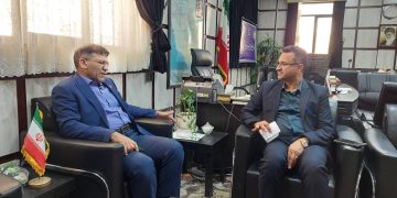 دیدار فرماندار گراش با مدیر عامل مخابرات فارس