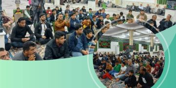 شادی و نشاط در فداغ همزمان با مبعث پیامبر وحدت و همدلی