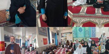 معتکفان فداغی پس از سه روز بندگی عاشقانه به اعتکاف خود پایان دادند