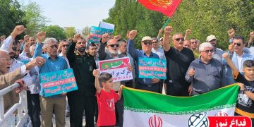 راهپیمایی بزرگ مردم فداغ در روز جهانی قدس