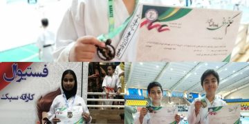 دختران و پسران خردسال فداغی با مقام سومی از فستیوال رده های نوباوگان  شیراز باز گشتند