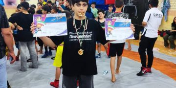 پدیده کشتی فداغ، قهرمان مسابقات چندجانبه لار شد