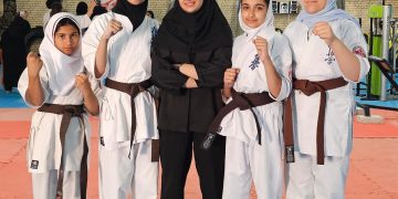درخشش کاراته‌کاهای فداغی؛ چهار بانوی ورزشکار صاحب کمربند قهوه‌ای شدند