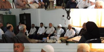 نشست بررسی مشکلات مدارس فداغ با حضور مسئولان محلی و مدیران مدارس برگزار شد