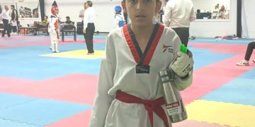 تکواندوکار خردسال فداغی به رقابتهای کشوری بوشهر راه یافت