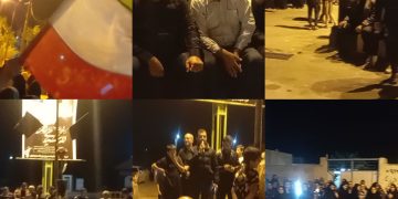 تجمع خودجوش مردم فداغ، اعلام مخالفت با آتش‌بس و بیعت با آیت‌الله سیدمجتبی خامنه‌ای ‌