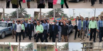 برگزاری باشکوه راهپیمایی روز جهانی قدس در فداغ