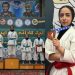 کسب مقام سوم توسط مونا عسکری در مسابقات لیگ کاراته وان ایران