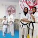 افسانه حیدری، چهارمین دختر کاراته کای فداغی، به دان یک رسید